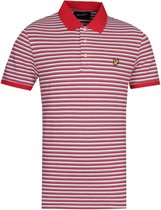 Lyle & Scott - Heren Polo SS Stripe Polo - Multi - Maat XXL