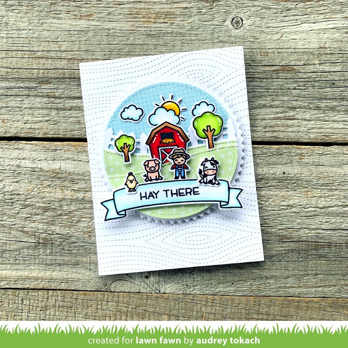 Tiny Farm Clear Stamps (LF2772)