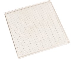 Kralenplank vierkant transparant - Educo