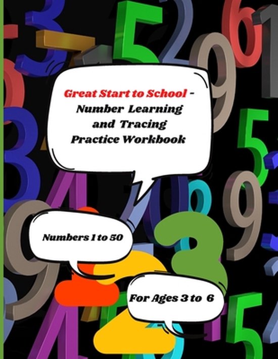 Great Start to School - Number Learning and Tracing Workbook ... - cover