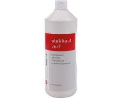 Plakkaatverf Heutink wit - flacon à 1000ml