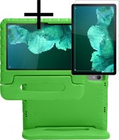 Lenovo Tab P11 Hoes Kindvriendelijke Kids Case Hoesje Met Screenprotector - Groen