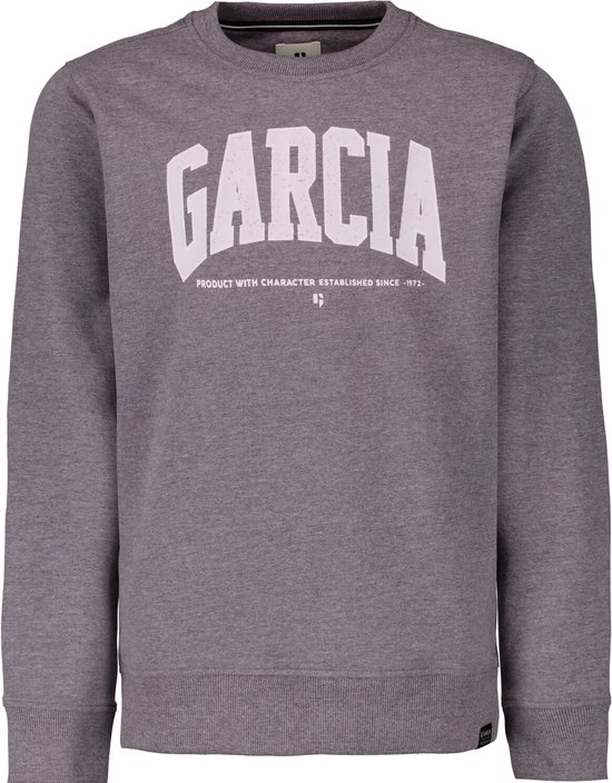GARCIA Jongens Sweater Grijs - Maat 140/146