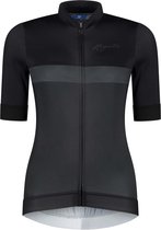 Rogelli Prime Fietsshirt - Korte Mouwen - Dames - Zwart, Grijs - Maat 2XL