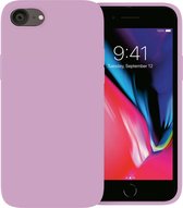Ceezs Apple geschikt voor Apple iPhone SE 2022 hoesje - Paars