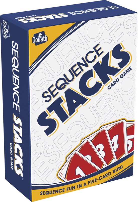 Afbeelding van het spel Sequence Stacks - Het Sequence kaartspel - 16,2 x 11,1 x 4,7cm - Ideaal reisformaat