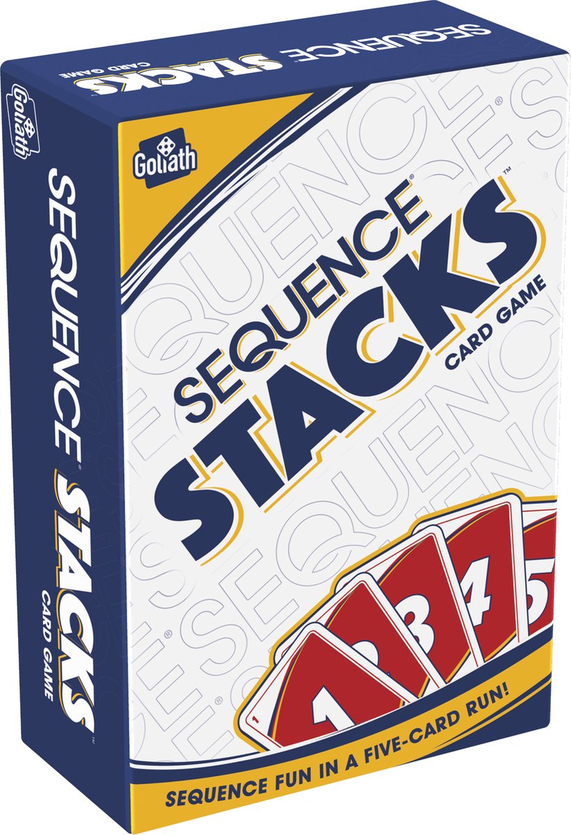 Sequence Stacks - Het Sequence kaartspel - 16,2 x 11,1 x 4,7cm - Ideaal reisformaat