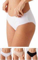 Viuma Slip - V223823 Katoenen Bikini Brief Ondergoed – Dagelijks Comfort – Set van 3