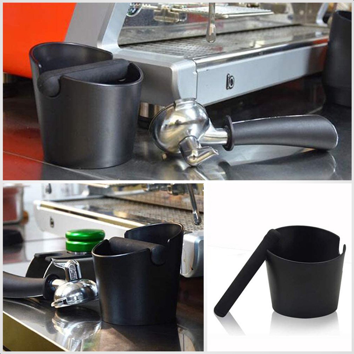 Dayshake Uitklopbak Koffie - Knockbox - Afklopbak - Uitkloplade - Barista - Espresso - Koffiemachine - Accessoires - Accesoires — afbeelding 4