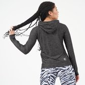 Dare 2B Sprint City Vochtdoorvoerende Sportieve Hoodie Met Stretch Voor Dames Lichtgrijs