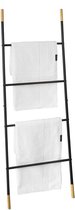 Mara Badkamerrek - 4 Stangen - Handoekkenrek - Wandrek - Bamboe - 51 x 150 cm