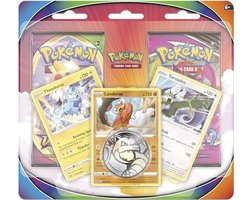 Pokemon tornadus, thundurus & landorus blister with 2 boosterpacks & coin
