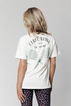 Colourful Rebel Club De Sport T-shirt  Wit Dames - Loose Fit - Organisch Katoen - XS