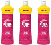 The Pink Stuff - Miracle Cream Cleaner - Cream Schuurmiddel - 500 ml - 3 Stuks - voordeel