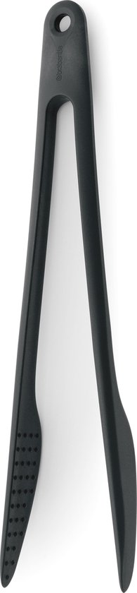 Brabantia Tasty+ pince de cuisine et outil pour servir - Granite Grey