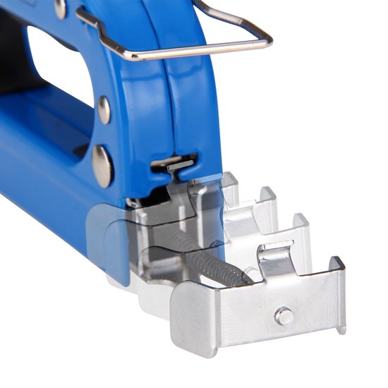 Monzana Elektrische Tacker Softgrip 400 Nietjes 100 Nagels 30 s/min DIY Klusser