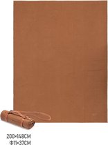 Tapis de couverture de pique-nique marron 200 x 150 cm pour couverture de pique-nique pique-nique