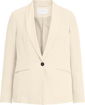 VILA VIKAMMAS BLAZER Dames Blazer SANDSHELL  - Maat 38