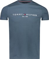 Tommy Hilfiger T-shirt Blauw voor heren - Lente/Zomer Collectie