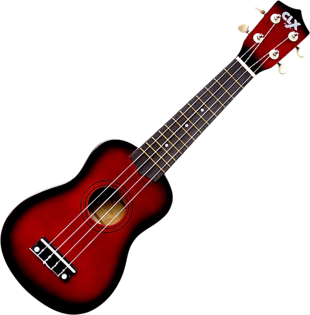 CLX 21 Sopraan Ukulele Redburst