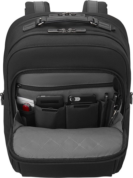 Victorinox Werks Professional Cordura Deluxe Backpack Black