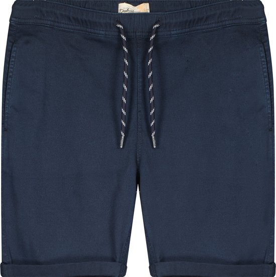 DEELUXE Short étroit en coton uniGROOVES Navy