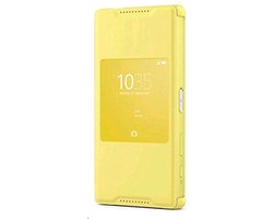 Sony SmartStyle Cover SCR44 - Hoesje voor Xperia Z5 Compact - Geel