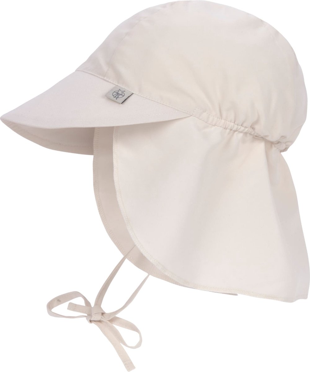 Lässig Splash & Fun Zonnehoed Flaphoed met UV bescherming - offwhite, 19-36 mnd maat 50/51