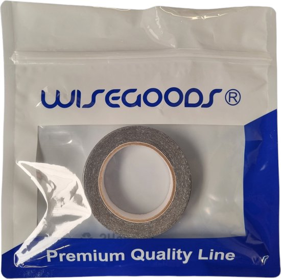 WiseGoods - Antislip Strip - Tape - Rubber - Stickers - Pads - Zelfklevend - Trap - Douche - Waterbestendig - 5 M - Zwart - WiseGoods