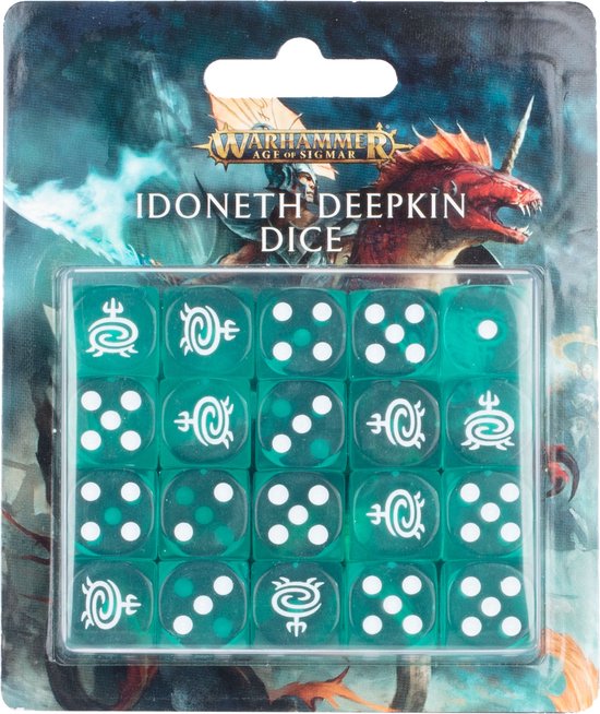Afbeelding van het spel Age of Sigmar Idoneth Deepkin Dice Set