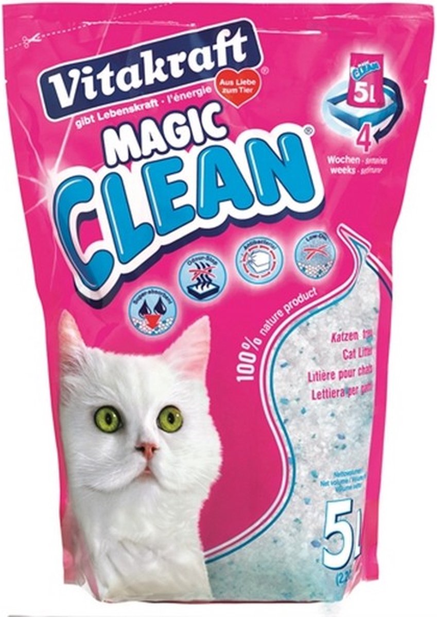 Vitakraft Magic Clean Kattenbakvulling – 5 l