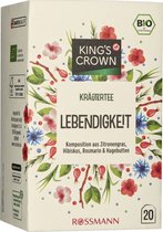 KING'S CROWN Bio Kruidenthee Levendigheid 40g