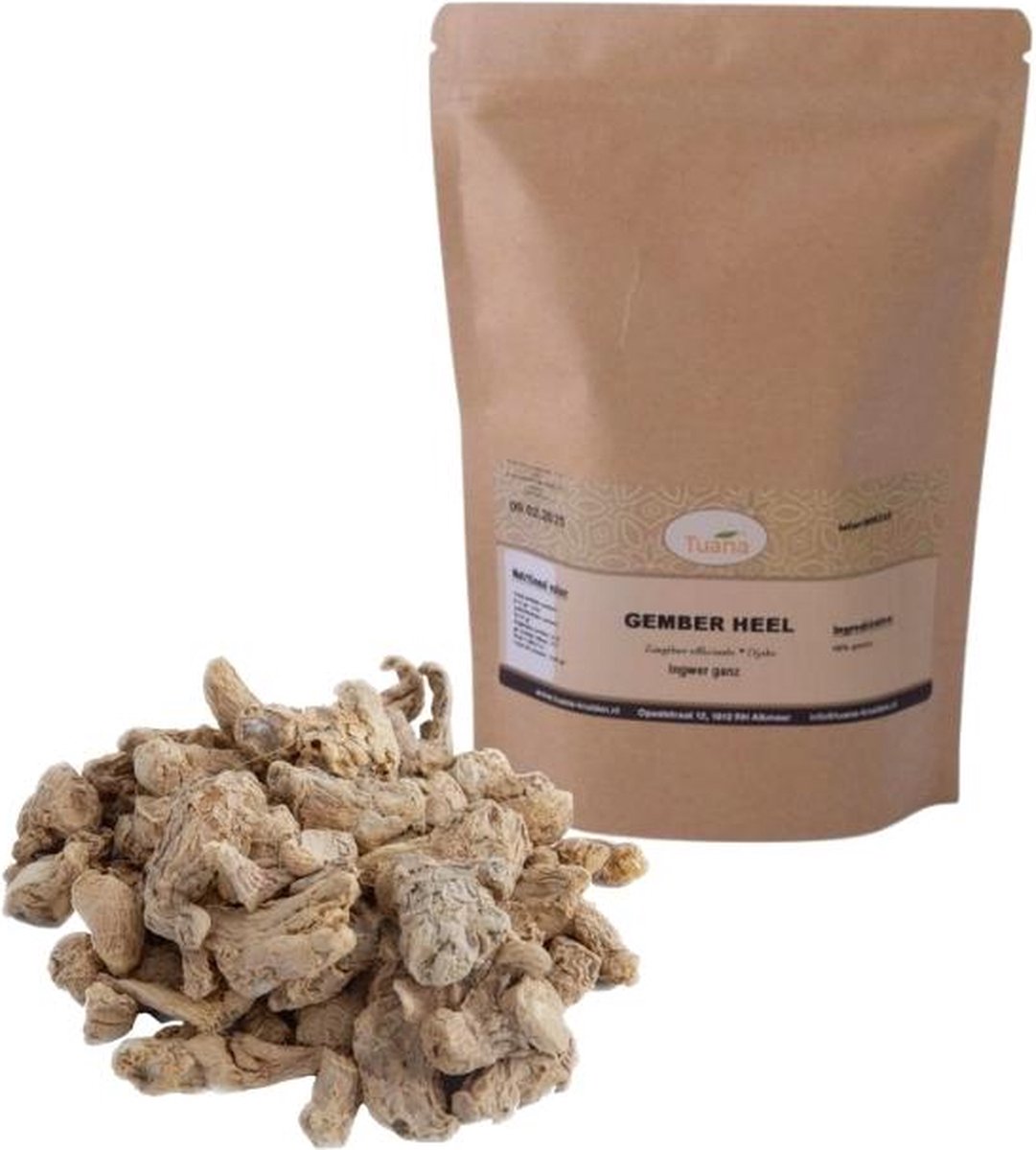 Goedkoopste Tuana Kruiden - Gember Wortel - Strooibus 80 Gram - Kruiden Zonder Zout - MP-G-0009