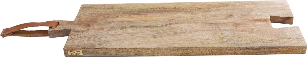 Return to Sender Langwerpige borrelplank, hout x cm