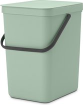 Brabantia Sort & Go poubelle 25 litres - Jade Green