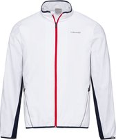 HEAD Club Jacket Heren Wit Blauw - Maat M