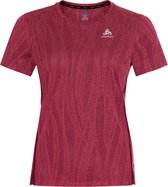 Odlo Zeroweight Engineered T-Shirt Dames - sportshirts - roze - maat S