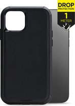 Mobilize Defender Telefoonhoesje geschikt voor Apple iPhone 12/12 Pro Hoesje Hardcase Backcover Shockproof - Zwart