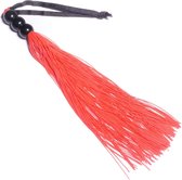 Power Escorts - 61-00038 - siliconen zweep - 10 inch Whipp - Rood - 26 cm - In aantrekkelijke doos - Speciaal voor een nog spannender avondje
