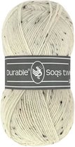 Durable Soqs Tweed 50 gram nr 326 Ivory