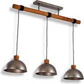 Eenvoudig, modern hanglamp bruin 3-vlammig, rustiek Hanglamp, Loft Scandinavisch Boho-stijl  E27 fitting Hanglamp, Studeerkamer hanglamp, eetkamer hanglamp, keuken hanglamp, woonka