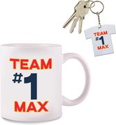 Mok TEAM #1 MAX - Kado Formule 1- Mok - Max - Kampionen - Wereld Kampionen - Mok Keramiek - Go Max