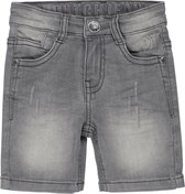 DJ Dutchjeans - Jongens denim short - Grey - Maat 98