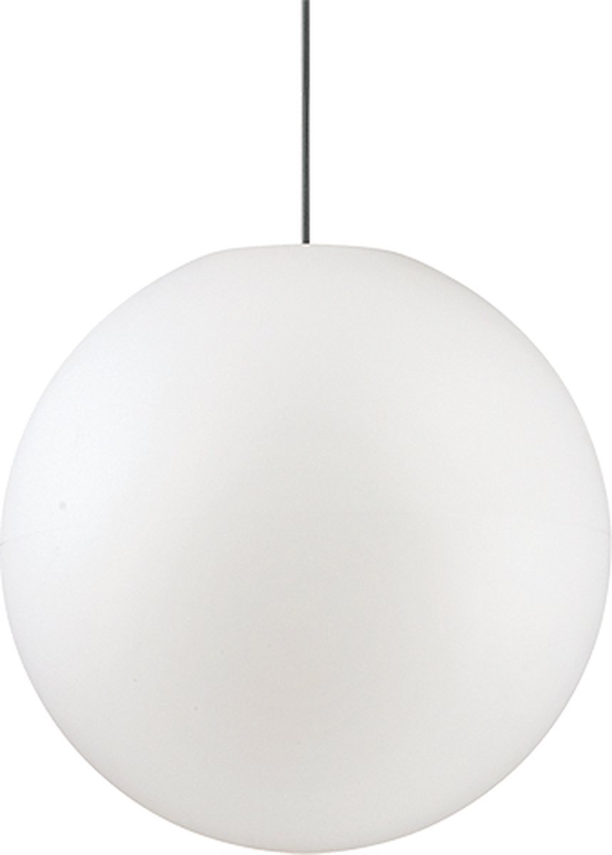 Ideal Lux - Sole - Hanglamp - Metaal - E27 - Wit - Voor binnen - Lampen - Woonkamer - Eetkamer - Keuken