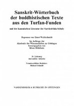 Sanskrit-WArterbuch der buddhistischen Texte aus den Turfan-Funden. Lieferung 20