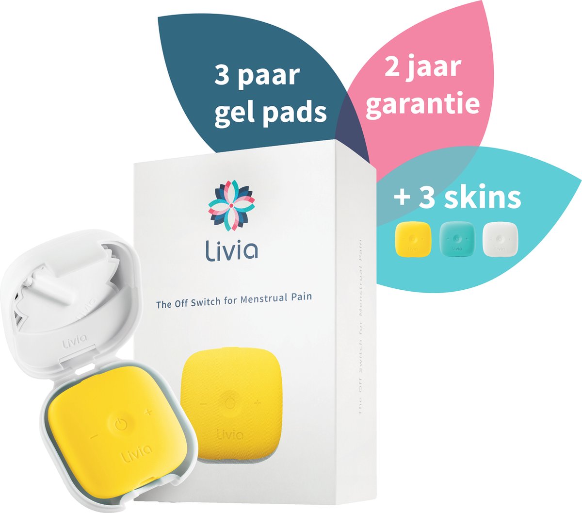 Livia - Électrostimulateur pour douleurs menstruelles