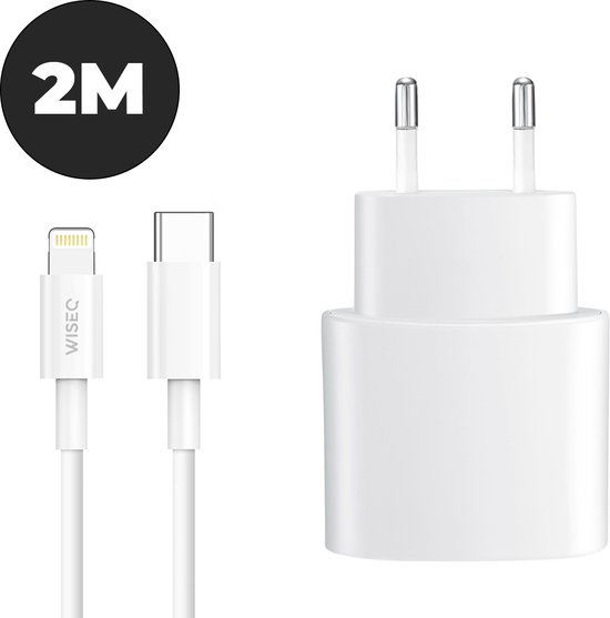 Chargeur rapide 20w + cable usb-c lightning pour iphone 12