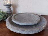 Brynxz - Set van twee schalen 'Basic' van beton - Industrial Vintage - Ø33cm en Ø23cm