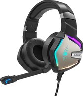 BlitzWolf® BW-GH1 Pro Gaming Headset 7.1 / 5.1 Virtual Surround Sound 50 mm Dynamic Driver RGB LED Light voor PS3 / 4 voor Xbox PC Laptop - 3,5 mm usb