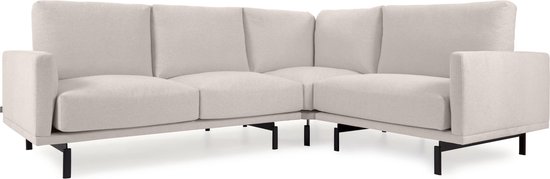 Kave Home - Galene 3-seater corner sofa in beige, 267 x 207 cm